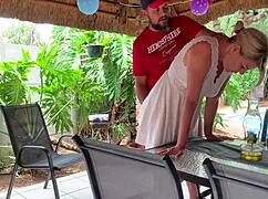 sexy ex wife bends over for pussy fucking