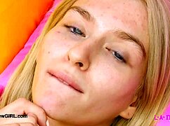 This Pretty Teen Blonde Flaunts Her Sexy Curves