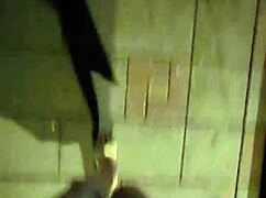 Shemale ting xuan puts on butt plug while taking a walk and masturbates outdoors