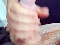 Is Young Stepmom Babe Teasing Stepfather with Handjob?