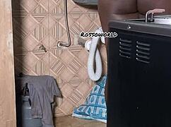 I put a hidden camera on my naked stepmum