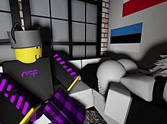 Having sex with cat girl using monster cock on big tits and ass