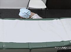 Conservative Blonde Cutie In Hospital Gives Oral To Doctor's Cock