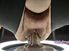 omg, my bbw mistythyghs creamy cunt massage comp is wild... u gotta see this chair action