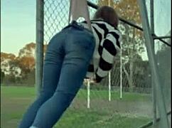 Girl super wedgie compilation ten