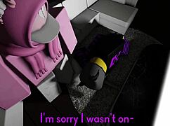 Having sex with cat girl using monster cock on big tits and ass