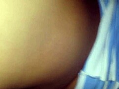 Venezuelan latina bent over for blowjob and doggystyle cock