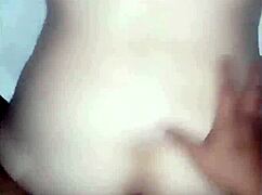 Outdoor anal licking leads to assfucking orgasm