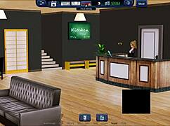 exploring the harem hotel 18 game.