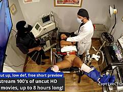 Melany lopez in remote interrogation center, choking and gagging