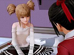 exploring the harem hotel 18 game.