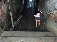 Yo, wanna see this hot brunette bang the favela boss after the funk party?