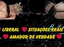 fat bbw rides neighbor with small cock and toys