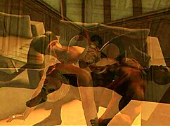 Diosa cornuda esposa se abre el culo a amante negro con marido mirando