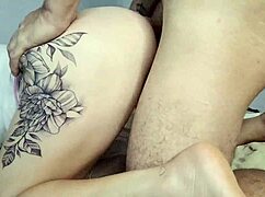 Stepsister asks for anal after licking her ass