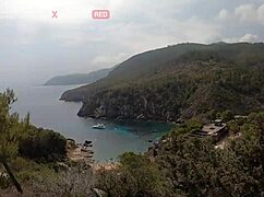 Sexo Raw em Praia Paradisiaca Ibiza com Porra Facial