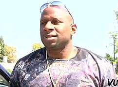 Interracial Sex Scene with Busty Milf Taking Anal from Young Stud