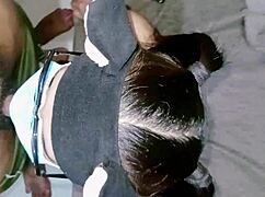 بيبي البتى تاخد لبن في فمها وكسها