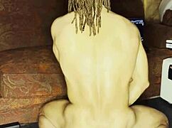 gaping anal with huge dildo and toys for bisexual fun 😏