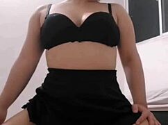 Beautiful Latina Mommy Shows Voluptuous Vagina And Big Ass