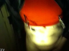 I am the dedicated anal piss slut serving my mistress in this bdsm session.