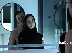 He called his girlfriend for early morning rough hardcore sex