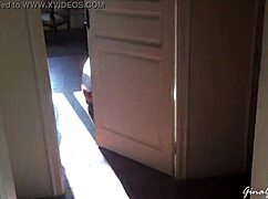 blonde teen's adventurous trip to barcelona with clothes ripped 😲