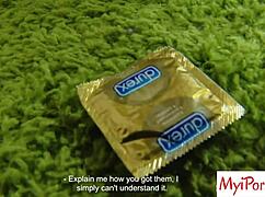 Wife fucked in front of boyfriend in cuckold bondage