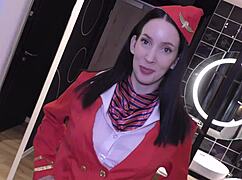 Air Hostess Recruit Jasmine Jayne Take Bbc