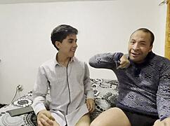 Disabled Shy Breaks Companion's Ass