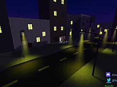 Two sexy pizza workers fuck customer