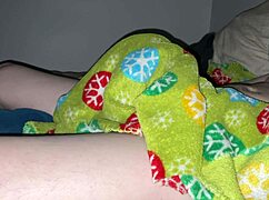 I flash my monster cock in the bedroom, masturbaing for you