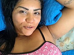 Nicoly Mattos Receives A Creampie In Her Hairy Pussy And Plays With The Cum Until She Orgasms Again