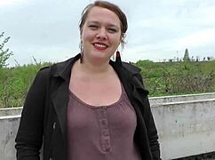 Inessa, hot French BBW, gets fucked by her black guy! 🔥