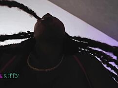 Ebony couple beast and kitty fuck hard!