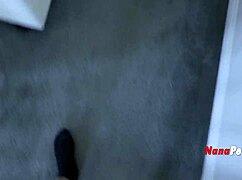 Gilf ties herself up just for her step grandson’s twisted desires.