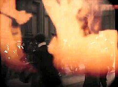 Vintage lesbians explore two centuries of hairy muff diving in retro 3some action.