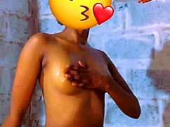 Horny ladies strip and play together.