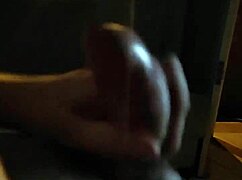 i'm solo masturbating at home, building up to a homemade cumshot.