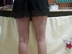 redhead maid in kitchen, tight ass excites me