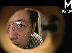 newlywed wife cheats in toilet with gruff stall owner