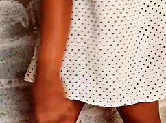 Horny ladies strip and play together.