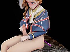 futa jaxmmd explores urethral sounding, cums suggestively