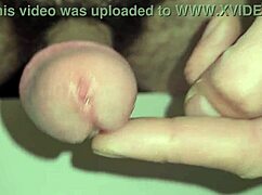 frenulum edging builds up to intense cum 😏