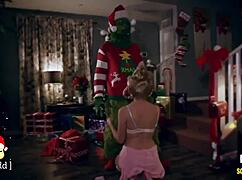 The Grinch XXX Parody: Milf Bent Over In Doggystyle, Cumming Hard