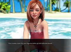 Jugando al game de sunshine love 82a cachondo