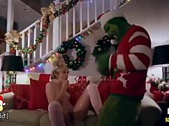 The Grinch XXX Parody: Milf Bent Over In Doggystyle, Cumming Hard