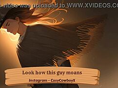 Δες τον τύπο να βογκάει σε έκσταση στο solo οργασμό του