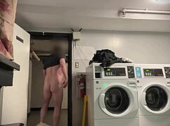 Public Nudity While I Stroke Almost Caught