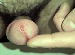 frenulum edging builds up to intense cum 😏